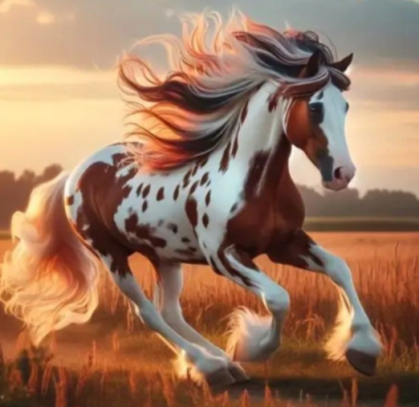 Diamond Painting Pferd